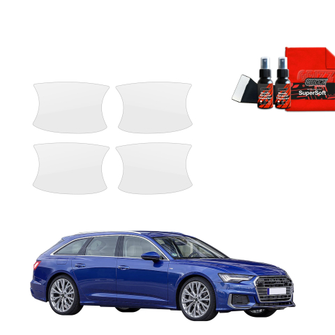 Bodyshield - Folie de protecție 4în1 pentru mânerele ușilor - Audi A6 C8 Kombi (2018-2023)