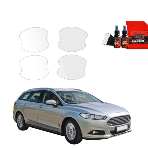 Bodyshield - Folie de protecție 4în1 pentru mânerele ușilor - Ford Mondeo Mk5 Combi (2014-2019)