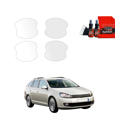 Bodyshield - Folie de protecție 4în1 pentru mânerele ușilor - Volkswagen Golf 6 Variant (2009-2014)