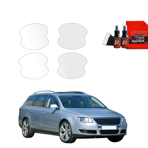Bodyshield - Folie de protecție 4în1 pentru mânerele ușilor - Volkswagen Passat B6 Variant (2005-2010)
