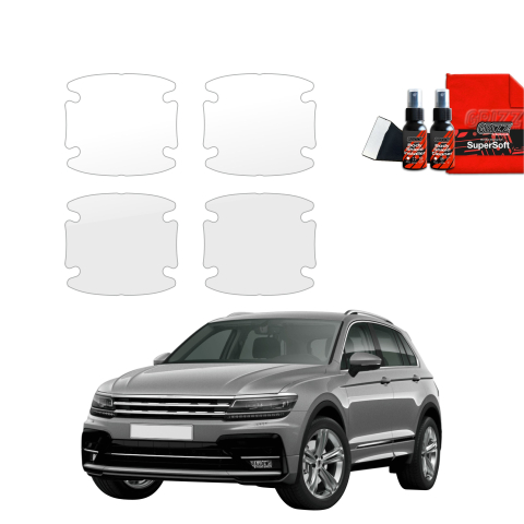 Bodyshield - Folie de protecție 4în1 pentru mânerele ușilor - Volkswagen Tiguan 2 (2016-2020)
