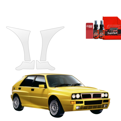 Folie interior - Folie de protecție 4în1 pentru prag lateral față - Lancia Delta Integrale (1992-1994)