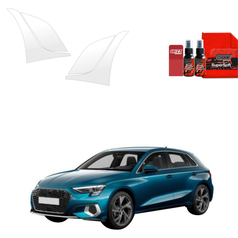 Folie de protecție 4în1 pentru prag lateral spate - Audi A3 8Y Sportback (2020-2023)