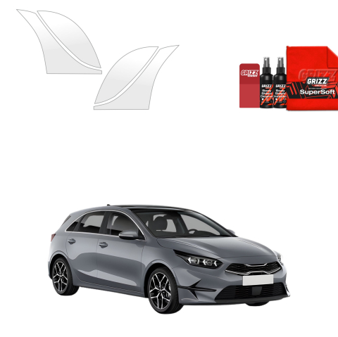 Folie interior - Folie de protecție 4în1 pentru prag lateral spate și față - Kia Ceed Hatchback (2021-2025)