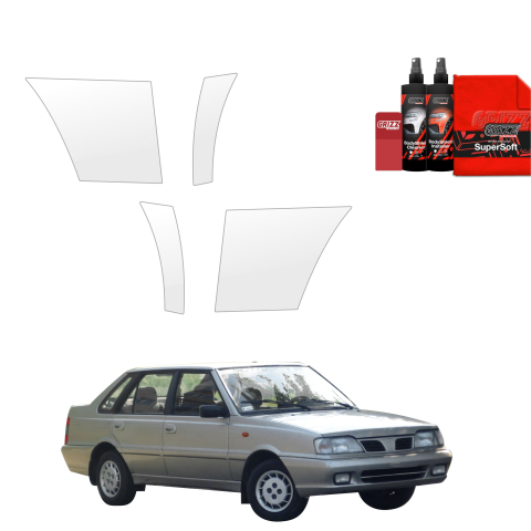 Folie interior - Folie de protecție 4în1 pentru pragul lateral spate - Polonez Atu (1996-1997)