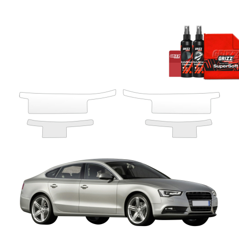 Folie de protecție 4în1 pentru praguri - Audi A5 8T SUV 5D (2007-2016)