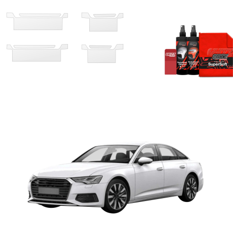 Folie de protecție 4în1 pentru praguri - Audi A6 C8 Sedan (2018-2023)