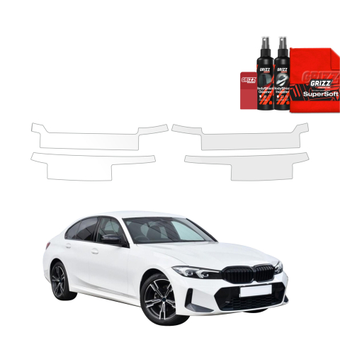 Folie de protecție 4în1 pentru praguri - BMW 3 G20 Sedan (2022-2026)