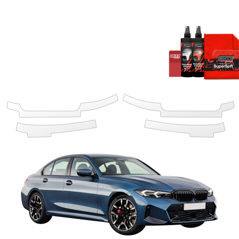 Folie de protecție 4în1 pentru praguri - BMW 3 Sedan (2025-2026)