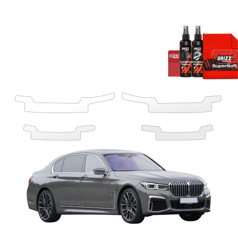 Folie de protecție 4în1 pentru praguri - BMW 7 G12 (2015-2022)