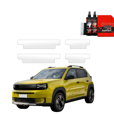 Folie de protecție 4în1 pentru praguri - Fiat Grande Panda (2025-2026)