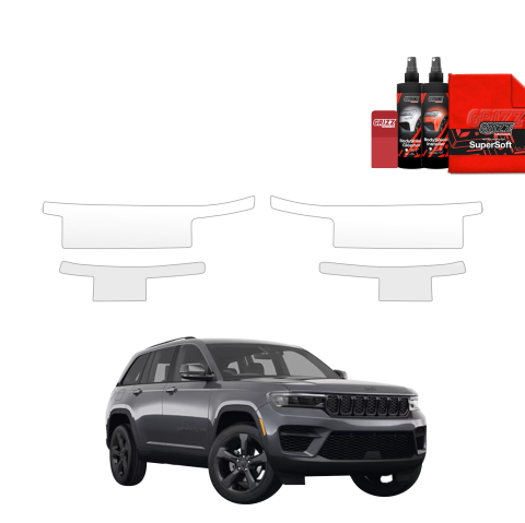 Folie interior - Folie de protecție 4în1 pentru praguri - Jeep Grand Cherokee (2025-2026)