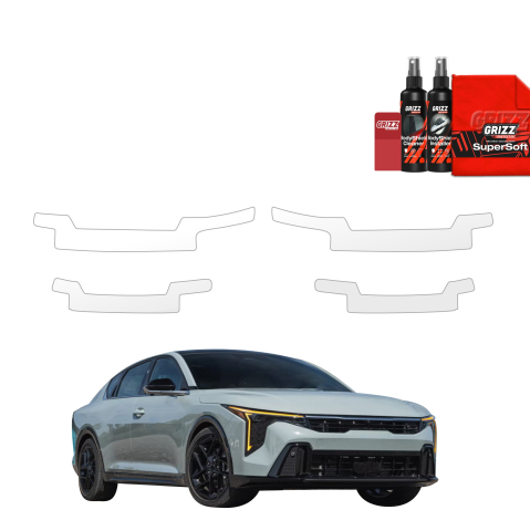 Folie de protecție 4în1 pentru praguri - Kia K4 (2025-2026)