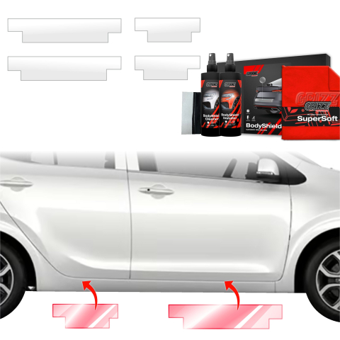 Folie de protecție 4în1 pentru praguri - Kia Picanto (2023-2026)