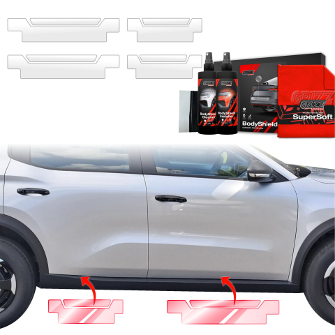 Folie de protecție 4în1 pentru praguri - Kia Sorento (2023-2026)