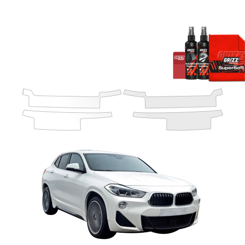 Folie de protecție 4în1 pentru praguri laterale - BMW X2 (2017-2023)