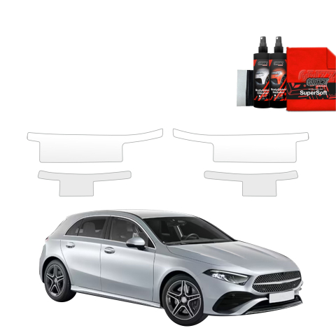 Folie de protecție 4în1 pentru praguri laterale - Mercedes Clasa A W177 (2018-2026)