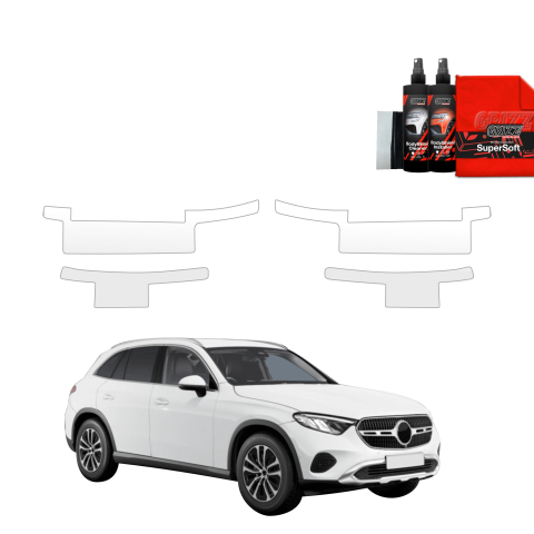 Folie de protecție 4în1 pentru praguri - Mercedes GLC Wagon (2025-2026)