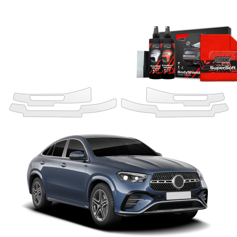 Folie interior - Folie de protecție 4în1 pentru praguri - Mercedes GLE 450d (2023-2026)