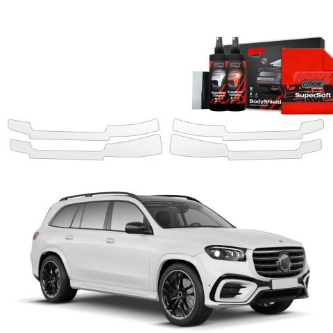 Folie de protecție 4în1 pentru praguri - Mercedes GLS 450d (2023-2026)