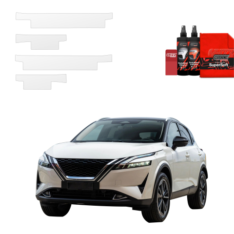 Folie de protecție 4în1 pentru praguri - Nissan Qashqai 3 (2021-2024)
