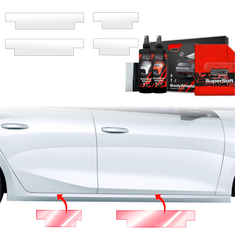Folie de protecție 4în1 pentru praguri - Opel Astra (2021- 2024)