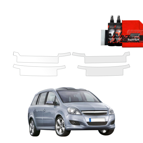 Folie de protecție 4în1 pentru praguri - Opel Zafira B Kombi 5D (2010-2014)