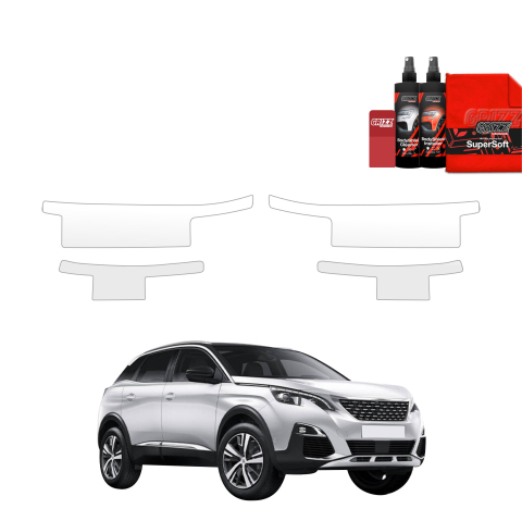 Folie de protecție 4în1 pentru praguri - Peugeot 3008 (2016-2024)