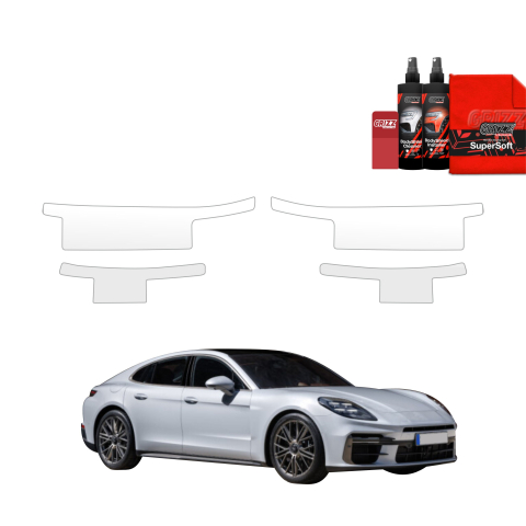 Folie de protecție 4în1 pentru praguri - Porsche Panamera 2 (2016-2024)