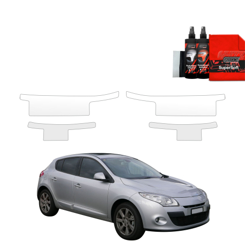 Folie de protecție 4în1 pentru praguri - Renault Megane 3 Combi 5D (2008-2012)