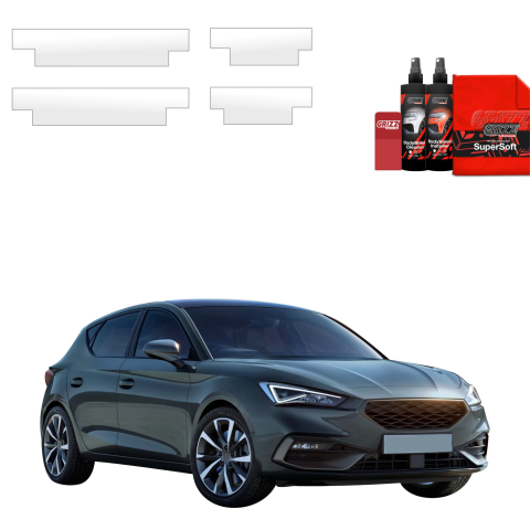 Folie de protecție 4în1 pentru praguri - Seat Leon (2024-2026)