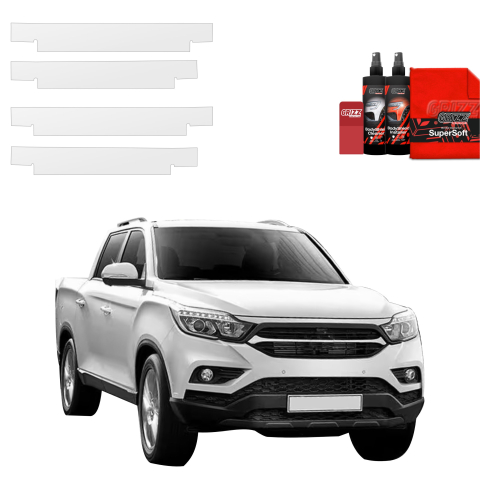 Folie de protecție 4în1 pentru praguri - SsangYong Musso (2023-2026)