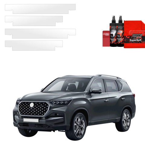 Folie interior - Folie de protecție 4în1 pentru praguri - SsangYong Rexton (2023-2026)