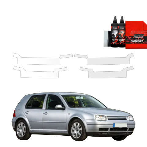 Folie de protecție 4în1 pentru praguri - Volkswagen Golf 4 Hatchback 5D (1997-2003)