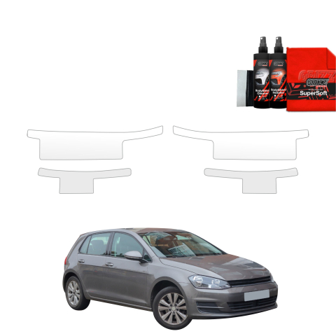 Folie de protecție 4în1 pentru praguri - Volkswagen Golf 7 Hatchback 5D (2012-2020)