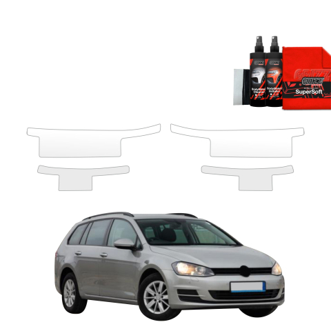 Folie de protecție 4în1 pentru praguri - Volkswagen Golf 7 Variant (2013-2020)