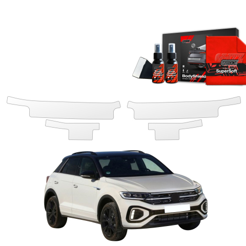 Folie de protecție 4în1 pentru praguri - Volkswagen T-Roc (2021-2025)