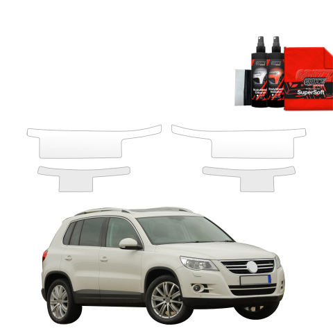 Folie de protecție 4în1 pentru praguri - Volkswagen Tiguan 5D (2007-2011)