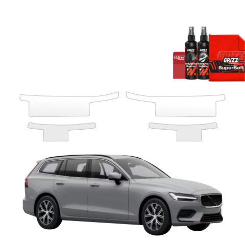 Folie de protecție 4în1 pentru praguri - Volvo V60 (2026)