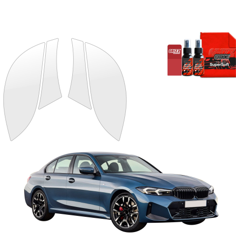 Folie interior - Folie de protecție 4în1 pentru pragurile laterale față și spate - BMW 3 Sedan (2025-2026)