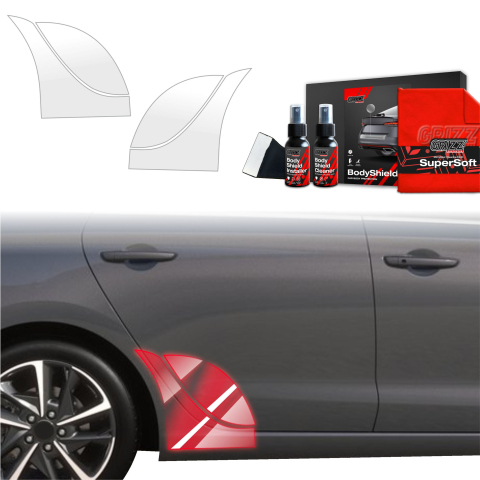 Folie interior - Folie de protecție 4în1 pentru pragurile laterale față și spate - Hyundai i30 Hatchback (2020-2026)