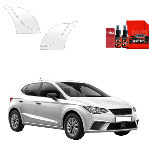 Folie interior - Folie de protecție 4în1 pentru pragurile laterale față și spate - Seat Ibiza (2021-2026)