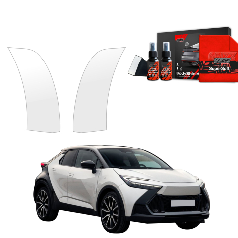 Folie de protecție 4în1 pentru pragurile laterale față și spate - Toyota C-HR (2023-2026)