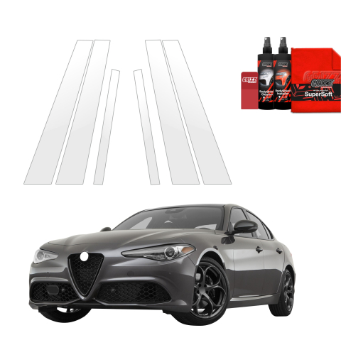 Bodyshield - Folie de protecție 6în1 pentru coloana B-C - Alfa Romeo Giulia (2023-2026)