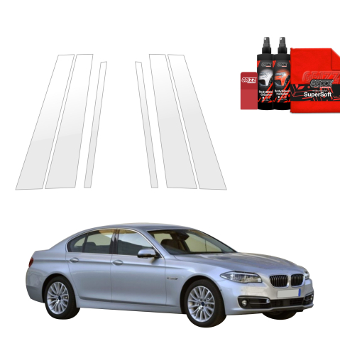 Bodyshield - Folie de protecție 6în1 pentru coloana B-C - BMW 5 F10 Sedan LCI (2012-2017)
