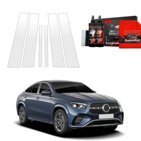 Bodyshield - Folie de protecție 6în1 pentru coloana B-C - Mercedes GLE 450d (2023-2026)