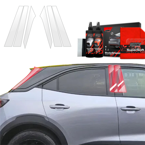 Bodyshield - Folie de protecție 6în1 pentru coloana B-C - Opel Mokka (2021-2026)