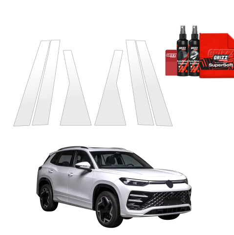 Bodyshield - Folie de protecție 6în1 pentru coloana B-C - Volkswagen Tayron (2025-2026)