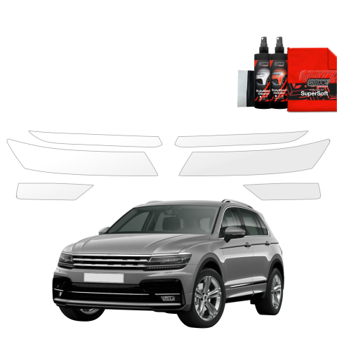 Bodyshield - Folie de protecție 6în1 pentru faruri - Volkswagen Tiguan 2 (2016-2020)