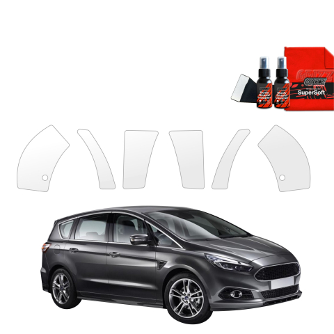 Folie de protecție 6în1 pentru prag lateral spate și față - Ford S-Max MK2 (2015-2019)